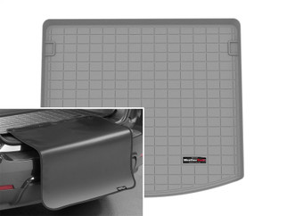 WeatherTech 2022+ Mazda CX-5 Cargo Liner w/Bumper Protector (Upper Cargo Area) - Grey