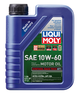 LIQUI MOLY 1L Synthoil Race Tech GT1 Motor Oil SAE 10W60