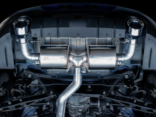 AWE Tuning Subaru BRZ/ Toyota GR86/ Toyota 86 Touring Edition Cat-Back Exhaust- Chrome Silver Tips