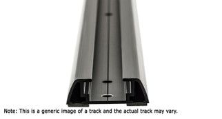 Rhino-Rack RTV Tracks w/Hardware & End Caps - 81.9in - Pair
