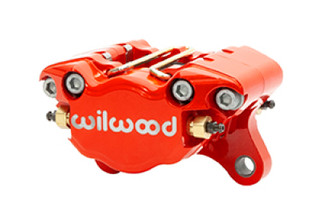 Wilwood Caliper-Dynapro Single 3.75in Mount 1.38in Pistons .38in Disc - Red