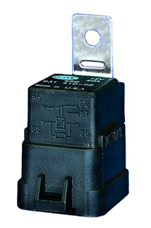 Hella Mini 280 Relay 12V 20/40A SPDT Weatherproof (Qty. 1)
