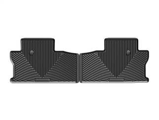 WeatherTech 2017+ Honda Ridgeline Rear Rubber Mats - Black