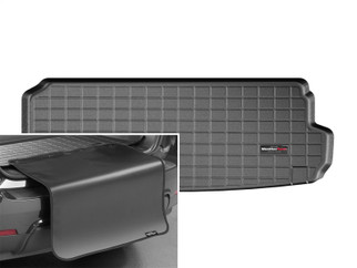 WeatherTech 2017+ Audi Q7 Cargo Liner w/ Bumper Protector - Black