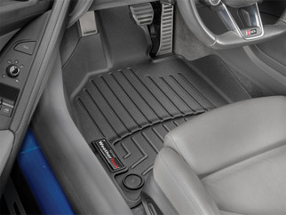 WeatherTech 2017+ Audi R8 Coupe/Spyder Front FloorLiner - Black