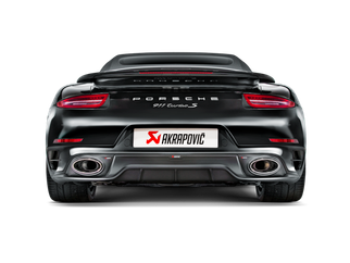 Akrapovic 14-15 Porsche 911 Turbo/Turbo S (991) Rear Carbon Fiber Diffuser - Matte