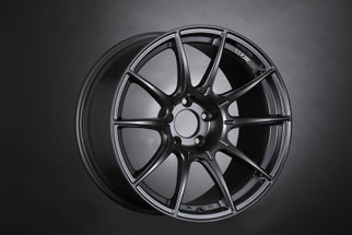 SSR GTX01 18x8.0 5x112 45mm Offset Flat Black Wheel