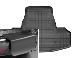 WeatherTech 11-14 Acura TSDX Cargo Liner w/ Bumper Protector - Black