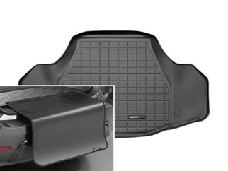 WeatherTech 09-14 Acura TL Cargo Liner w/ Bumper Protector - Black
