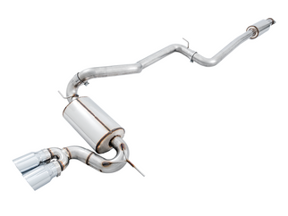 AWE Tuning Ford Focus ST Touring Edition Cat-Back Exhaust - Non-Resonated - Diamond Black Tips