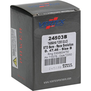 Vertex Piston 02-24 Yamaha YZ 85 85cc Cast Race Evolution Piston Kit