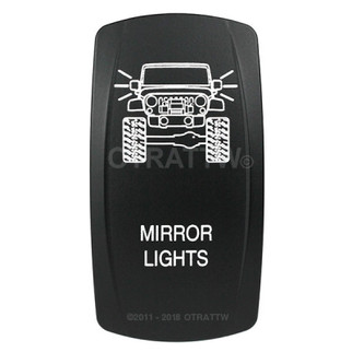 sPOD Rocker JK Mirror Lights Switch