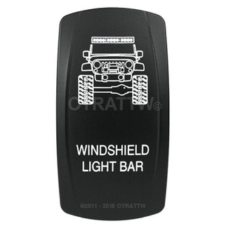 sPOD Rocker JK Windshield Light Bar Switch