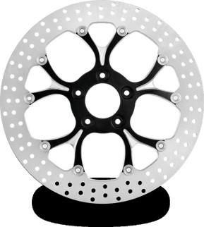 Performance Machine Disc/Carr 13x.20 Sf Galaxy Left - Contrast Cut Platinum