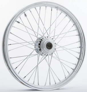 Fr 40-spk Sd/dd Chrome 19x2.15 Ng-hub 3/4" Axl Pre 99