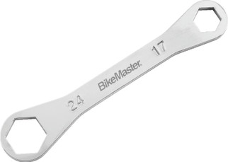 BikeMaster Rider Wrench - 24mm 6-pt x 17mm 6-pt
