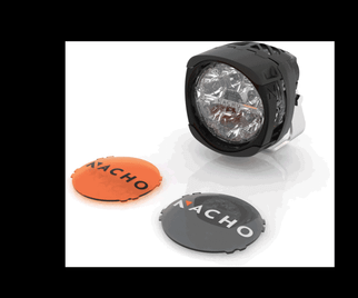 Nacho Lighting 4in Offroad / SAE Combo White LED Light