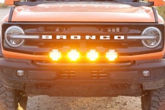 Nacho Lighting 5.75in Offroad TM5 Amber White LED Light Set
