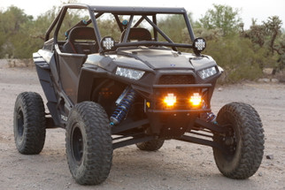 Nacho Lighting 5.75in Offroad TM5 Amber White LED Light Set