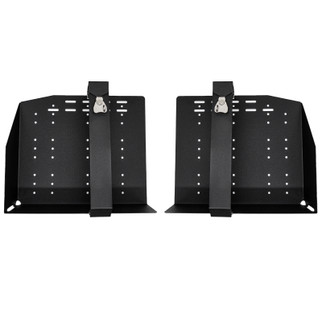 Go Rhino XVenture Gear Hard Case Mount Long 44in. (Mount ONLY for XRS/SRM Racks) - Tex. Blk