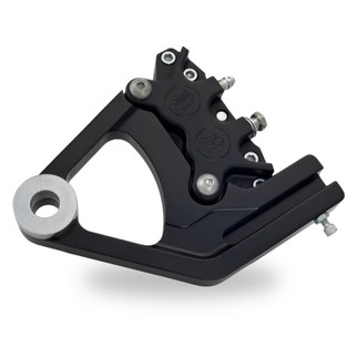 Performance Machine 00-06 FXST Softail Rear Brake - Black Ops