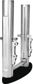 Performance Machine 00-07 FL Lower Leg Assembly - Chrome