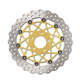 Performance Machine Disc/Carr Speedstar 11.5in x .20 FF No O/S Front - Gold Ano