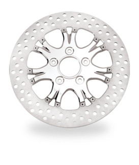 Performance Machine Disc/Carr 11.5 Heathen Rear - Chrome