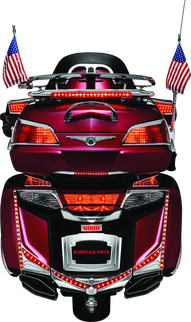 Kuryakyn L.E.D. Lighted Trunk Lid Handle 01-17 GL1800 Chrome