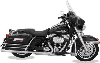Mustang 08-21 Harley Electra Glide Std,Rd Glide,Rd King,Str Glide Solo Seat w/Diamond Stitch - Black