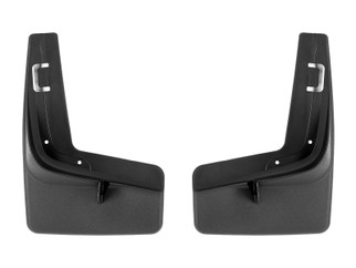 WeatherTech 22-23 Ford F-150 Lightning No Drill Front MudFlaps - Black