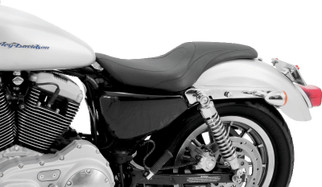 Mustang 04-21 Harley Sportster Tripper Fastback 1PC Seat - Black