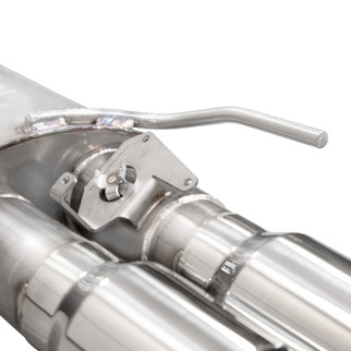 Stainless Works 2024 Mustang GT Catback Quad Tips Legend Sound X-Pipe Factory Connect Exhaust