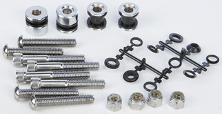Docking Hardware Kit Chrome Softail 84-99 Exc Flsts