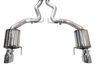 AWE Tuning 2024 Ford Mustang GT Fastback S650 RWD Touring Catback Exhaust w/ Dual Chrome Silver Tips