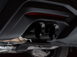 AWE 2024 Ford Mustang GT Fastback S650 RWD SwitchPath Cat-Back Exhaust w/ Quad Diamond Black Tips