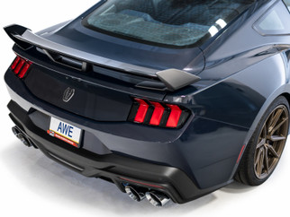 AWE 2024 Ford Mustang Dark Horse S650 RWD Track Edition Cat-Back Exhaust w/ Quad Chrome Silver Tips