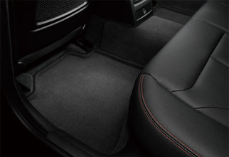 3D MAXpider 07-14 Chevrolet Tahoe With Bench 2nd Row Elegant 1st 2nd Row - Floor Mat Set (Black)