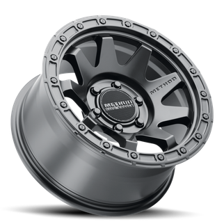 Method MR317 17x9 -12mm Offset 5x5 71.50mm CB Matte Black Wheel