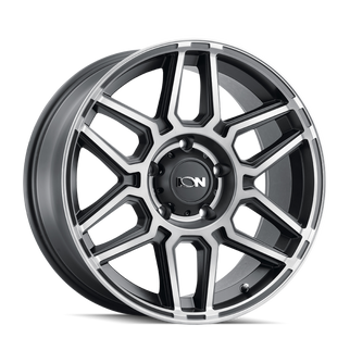 ION Type 146 20x9 / 6x139.7 BP / 18mm Offset / 106mm Hub Matte Black W/Machined Dart Tint Wheel