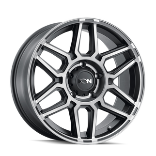 ION Type 146 20x9 / 6x139.7 BP / 18mm Offset / 106mm Hub Matte Black W/Machined Dart Tint Wheel