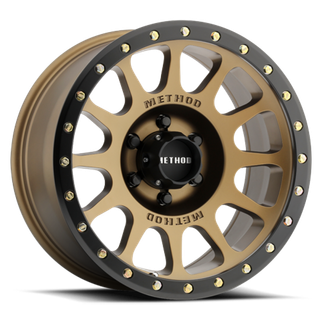 Method MR305 17x8.5 25mm Offset 6x120 83mm Centerbore Method Bronze - Matte Black
