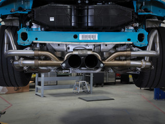 aFe 14-16 Porsche 911 GT3 991.1 H6 3.8L MACH Force-Xp 304 SS Cat-Back Exhaust System w/ Black Tips