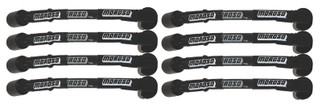 Moroso GM LS 9.75in Long Coil On Plug 90 Deg Sleeved Ultra Spark Plug Wire Set - Black