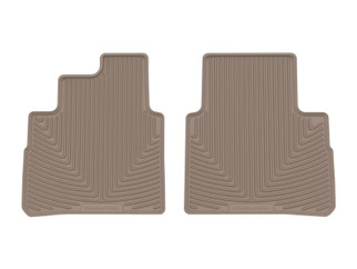 WeatherTech 21+ Nissan Rogue Rear Rubber Mats (Tan)