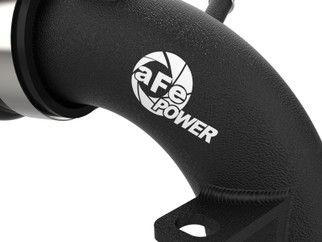aFe 21-23 Ford Bronco V6-2.7Ltt BladeRunner Alum Hot & Cold Charge Pipe Kit - Black