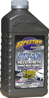 Platinum Syn Powervalve Oil 2t 1qt Snow