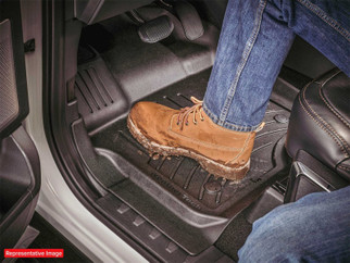 WeatherTech 15-20 Audi A3 (Sedan) / 15-20 S3 (Incl. 17-20 RS3) Rear FloorLiner HP - Tan (2pc Liner)