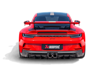 Akrapovic 21-22 Porsche 911 GT3 (992) Rear Carbon Fiber Diffuser - Matte