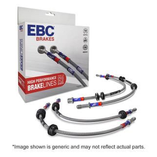 EBC 07-11 Jeep Wrangler (JK) 3.8L Stainless Steel Brake Line Kit